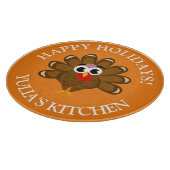 Personalisierter glücklicher die schneidebrett (Ecke)