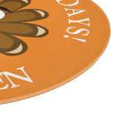 Personalisierter glücklicher die schneidebrett (Ecke)