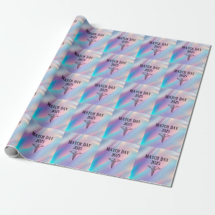 Personalisierter Glücklicher Match-Tag Assistenzar Geschenkpapier