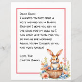 Personalisierter glücklicher Ostersonnenbrief (Vorderseite)