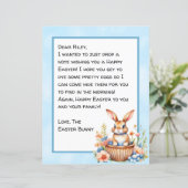 Personalisierter glücklicher Ostersonnenbrief (Stehend Vorderseite)
