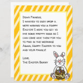 Personalisierter glücklicher Ostersonnenbrief (Vorne/Hinten)