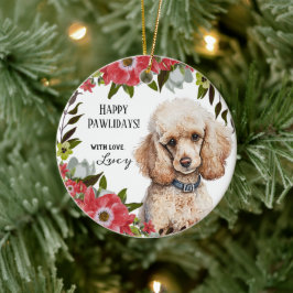 Personalisierter glücklicher Pawlidays Ornament