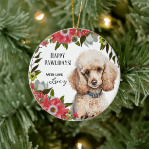 Personalisierter glücklicher Pawlidays Ornament