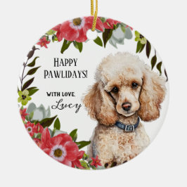 Personalisierter glücklicher Pawlidays Ornament