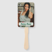 Personalisierter Glückwunsch zum Geburtstag Blumen Fächer (Vorderseite)