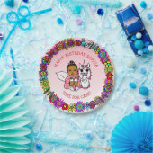 Personalisierter Glückwunsch zum Geburtstag Fairy Pappteller (Party)