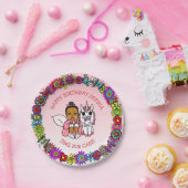 Personalisierter Glückwunsch zum Geburtstag Fairy Pappteller (Party)
