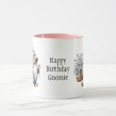 Personalisierter Glückwunsch zum Geburtstag Gnomes Tasse (Zentrum)