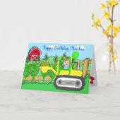 Personalisierter Glückwunsch zum Geburtstag Kleine Karte (Gelbe Blume)