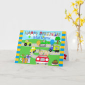 Personalisierter Glückwunsch zum Geburtstag Kleine Karte (Gelbe Blume)