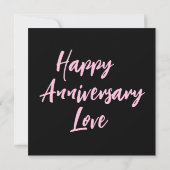 Personalisierter Glückwunsch zum Jubiläum dank der Einladung (Rückseite)