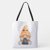 Personalisierter Gnome-Trick oder Tote-Beutel Tasche (Rückseite)