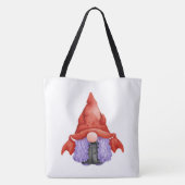 Personalisierter Gnome-Trick oder Tote-Beutel Tasche (Rückseite)