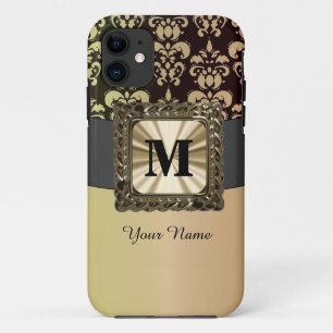 Personalisierter Golddampfer iPhone 11 Hülle