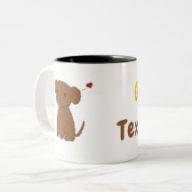 Personalisierter Golden Doodle Hund
