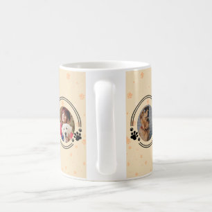 Personalisierter Golden Retriever-Mama-Becher - In Kaffeetasse