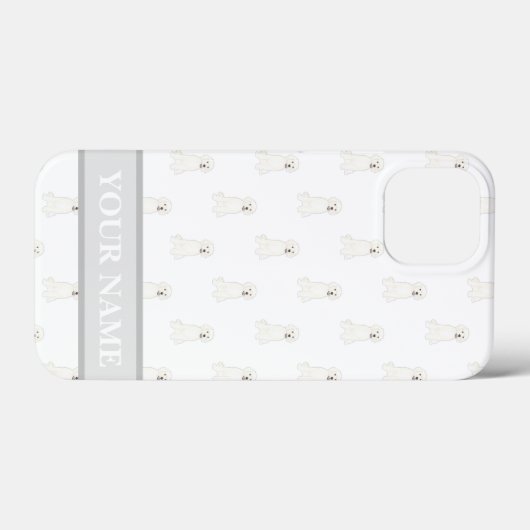 Personalisierter Goldener Doodle Case-Mate iPhone Hülle (Rückseite (Horizontal))