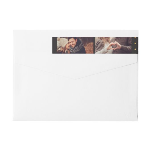 Personalisierter Goldpunkt des (Rückseite)