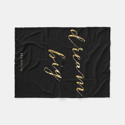 Personalisierter Goldschmiedetraum Große Decken (Vorderseite (Horizontal))