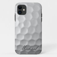 Personalisierter Golf Ball Dimples Textur Muster