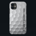 Personalisierter Golf Ball Dimples Textur Muster Case-Mate iPhone Hülle<br><div class="desc">Personalisierter Golf Ball Dimples Textur Muster</div>