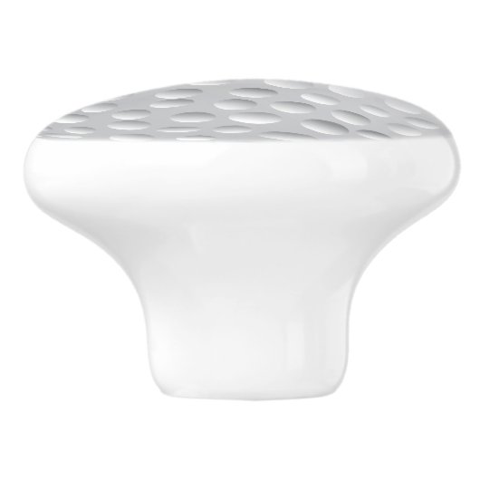 Personalisierter Golf-Ball Keramikknauf (Seitenansicht)