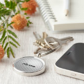 Personalisierter Golf Ball Keyring Schlüsselanhäng Schlüsselanhänger (Seite)