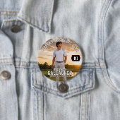 Personalisierter Golf-Foto-Button Button (Beispiel)
