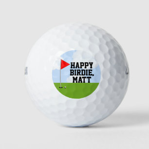 Personalisierter Golf-Geburtstag-Sammelartikel Golfball