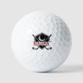 Personalisierter Golf-Liebhaber Golfball (Vorderseite)