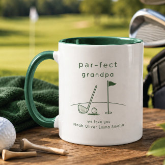 Personalisierter Golf-Opa-Becher Individuelles Ges Tasse