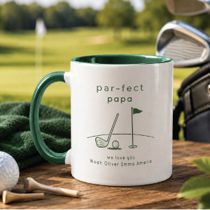 Personalisierter Golf Papa Becher Individuelles Ge Tasse