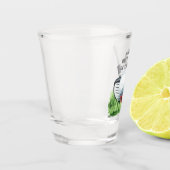 Personalisierter Golf Schnapsglas (Links)