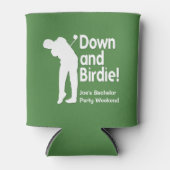 Personalisierter Golf Themed Dose Cooler Dosenkühler (Vorderseite)