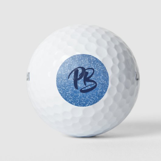 Personalisierter Golfball Blaue Sparkasse (Vorderseite)