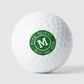 Personalisierter Golfball für Vater (Vorderseite)