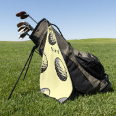 Personalisierter Golfball Golfhandtuch (Gras)