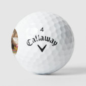 Personalisierter Golfball mit Foto - Luxusdesign (Logo)