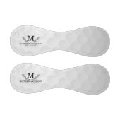 Personalisierter Golfball-Mustername Monogramm Alt Baseball (Paneele)