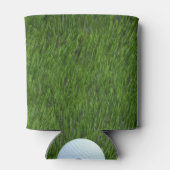 Personalisierter Golfclub Green Can Cooler Dosenkühler (Rückseite)