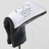 Personalisierter Golfclub und Name des Mitglieds Golf Headcover (3/4 Vorderseite)
