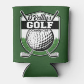 Personalisierter Golfer Player Pro Golf Country Cl Dosenkühler (Vorderseite)