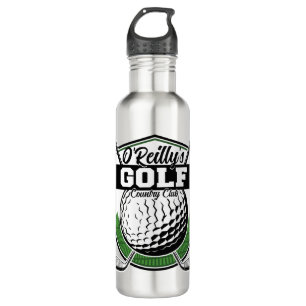Personalisierter Golfer Player Pro Golf Country Cl Edelstahlflasche