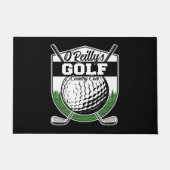 Personalisierter Golfer Player Pro Golf Country Cl Fußmatte (Vorderseite)