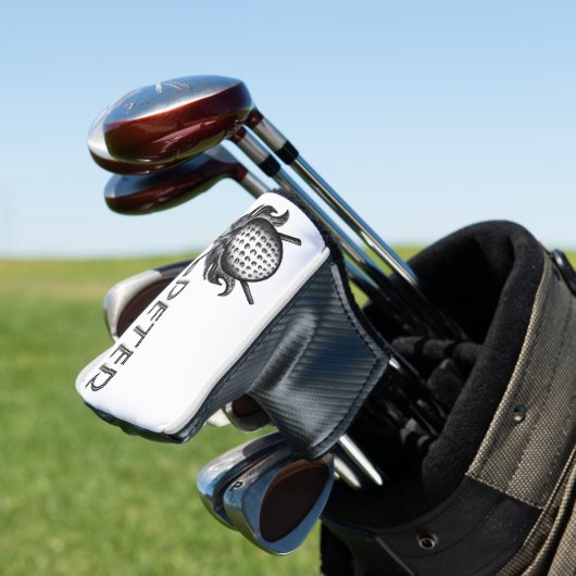 Personalisierter Golfplatz Ball T-Shirt Club Indiv Golf Headcover (In Situ)