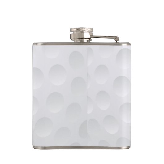 Personalisierter Golfplatz Flachmann (Rückseite)