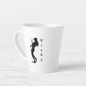 Personalisierter Golfplatz Milchtasse (Linke Ecke)