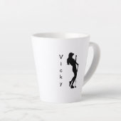 Personalisierter Golfplatz Milchtasse (Rechte Ecke)