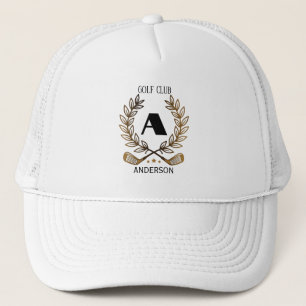 Personalisierter Golfschläger-Name Benutzerdefinie Truckerkappe